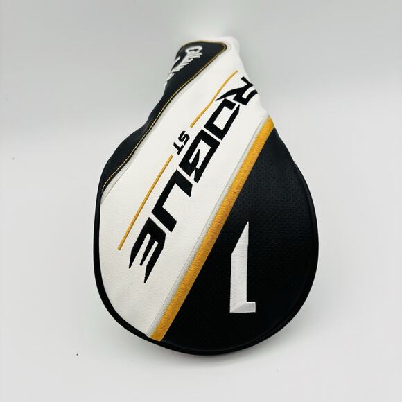 Callaway Golf Rogue ST Driver Headcover - Embroidered - White/Black/Gold. Clean - Picture 4 of 9